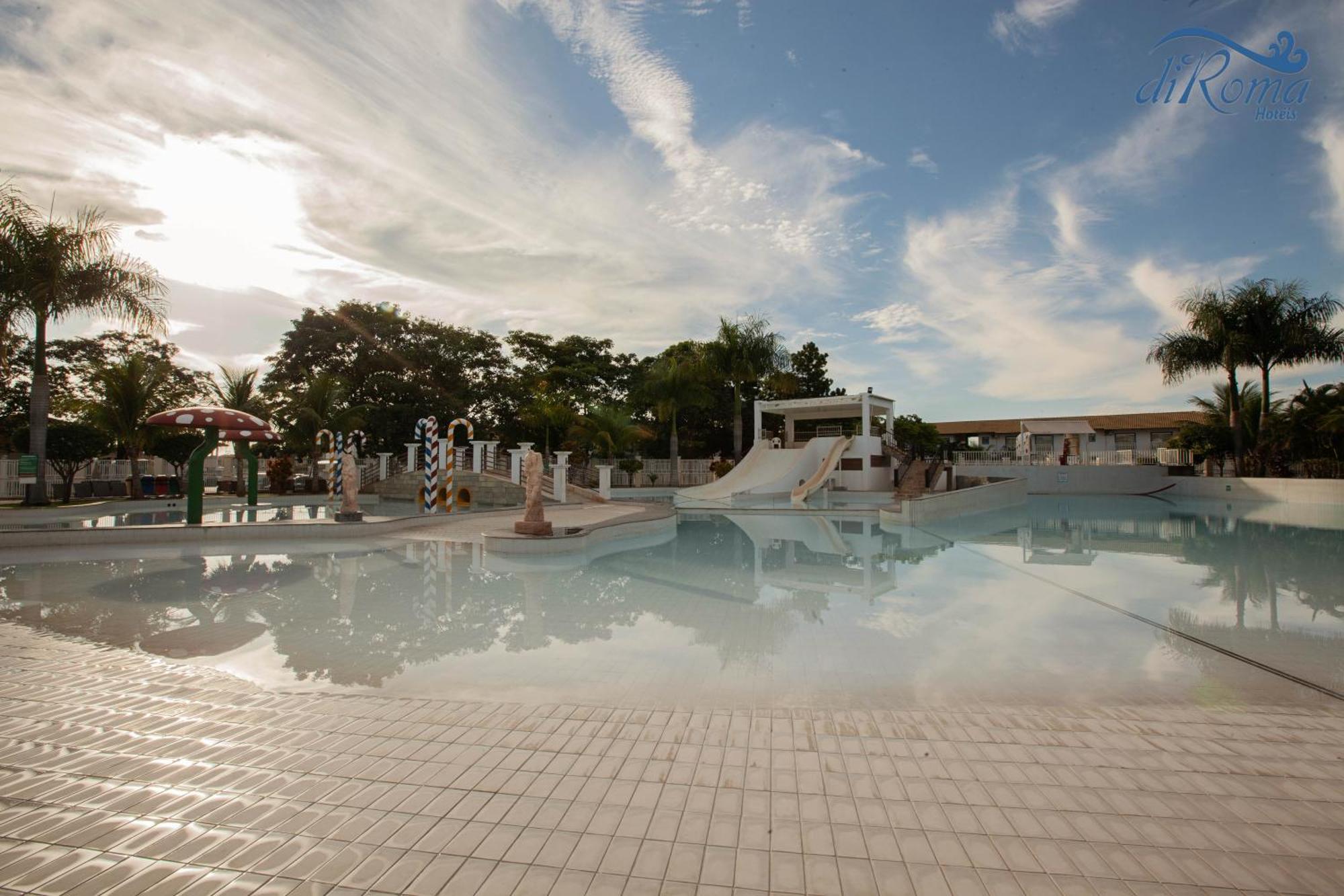 Di Roma Lacqua Caldas Novas Park 24H, Com Roupas De Cama E Banho Exterior foto